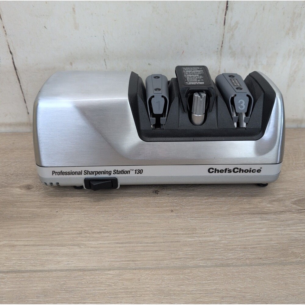 Chefs Choice Professional Sharpening Station 130 Knife Sharpener - Tested